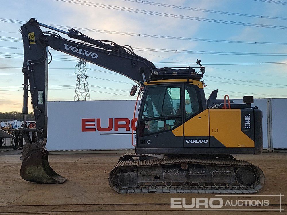 2019 Volvo EC140EL - 크롤러 굴삭기 : 사진 2 2019 Volvo EC140EL - 크롤러 굴삭기 : 사진 2