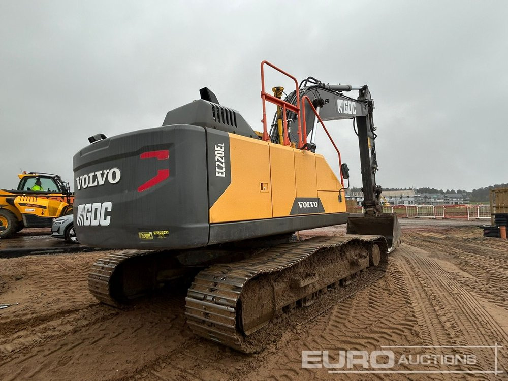2019 Volvo EC220EL - 크롤러 굴삭기 : 사진 3 2019 Volvo EC220EL - 크롤러 굴삭기 : 사진 3