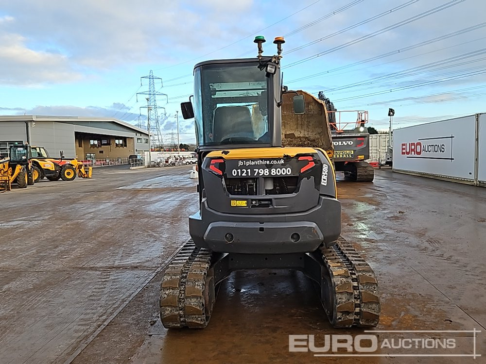 2019 Volvo ECR50D - 미니 굴삭기 : 사진 4 2019 Volvo ECR50D - 미니 굴삭기 : 사진 4