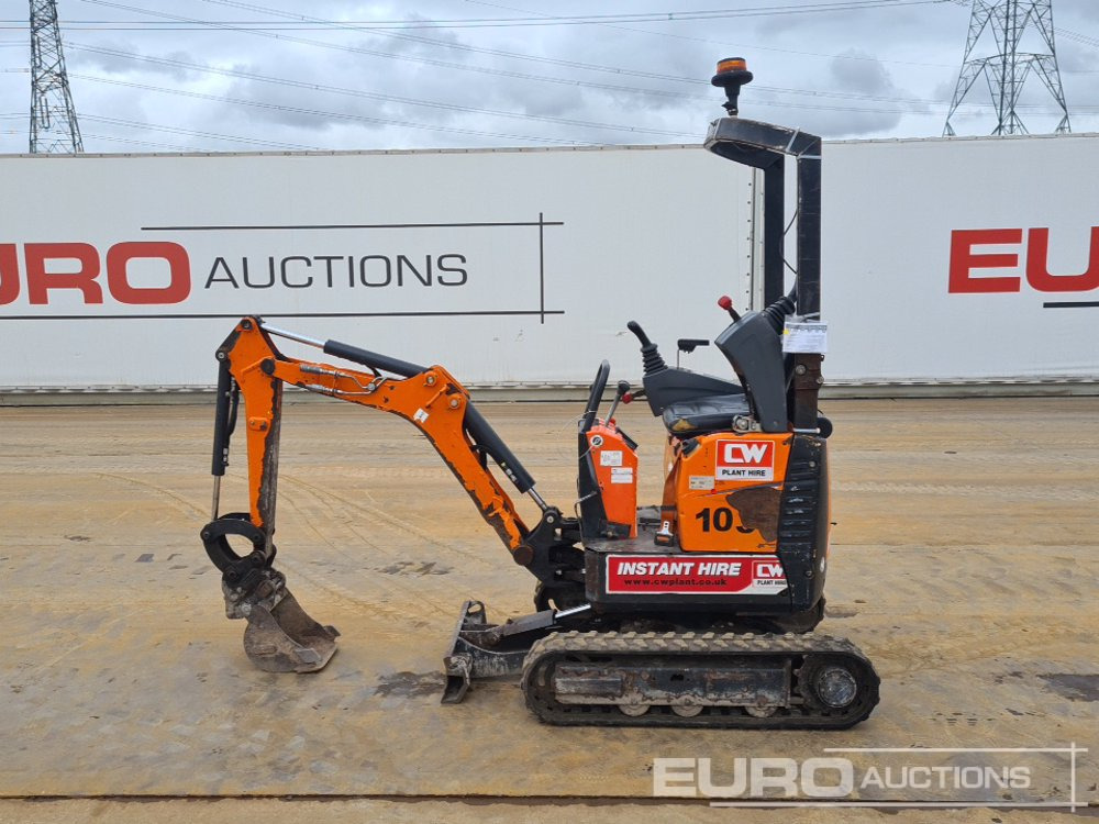 2020 Doosan DX10Z - 미니 굴삭기 : 사진 2 2020 Doosan DX10Z - 미니 굴삭기 : 사진 2