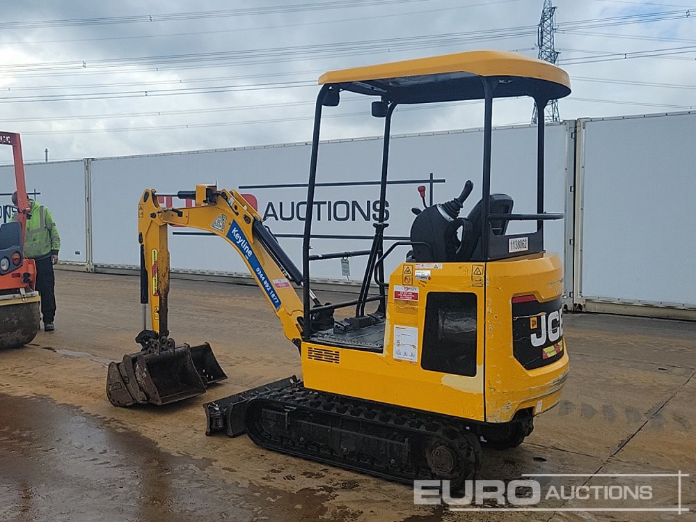 2020 JCB 16C-1 - 미니 굴삭기 : 사진 3 2020 JCB 16C-1 - 미니 굴삭기 : 사진 3