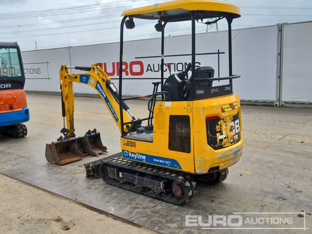 2020 JCB 16C-1 - 미니 굴삭기 : 사진 3 2020 JCB 16C-1 - 미니 굴삭기 : 사진 3