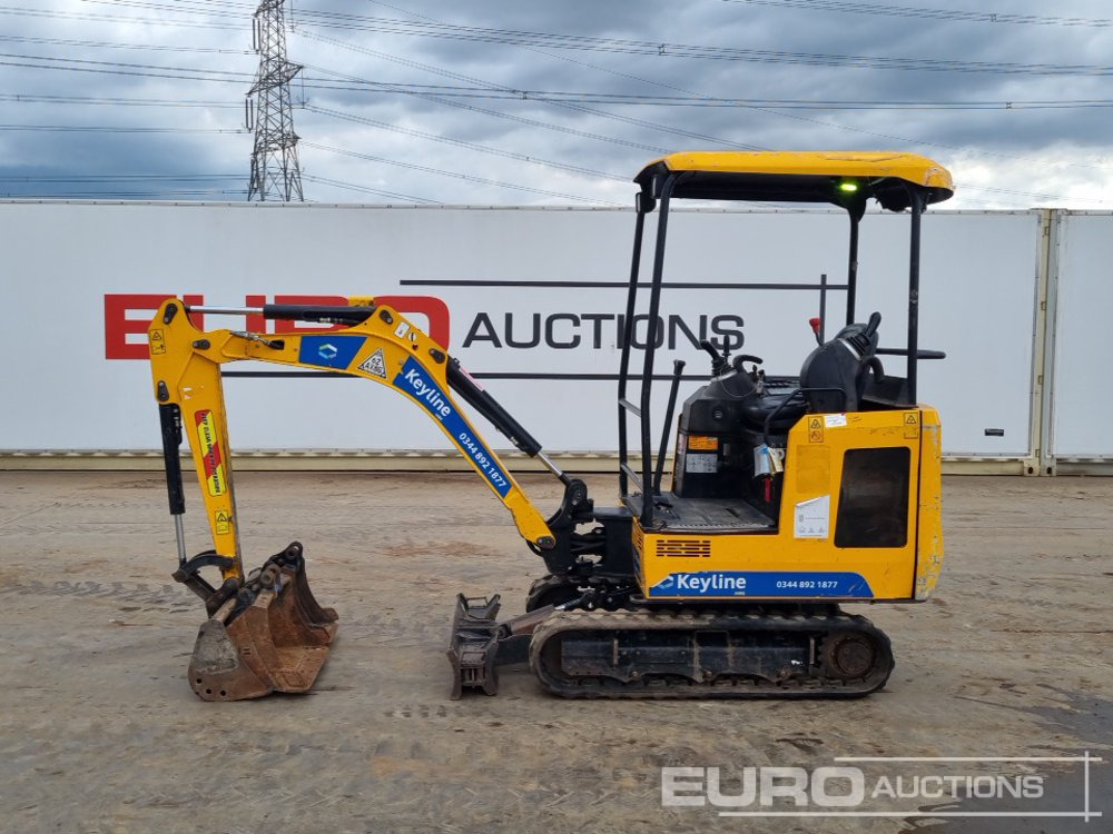 2020 JCB 16C-1 - 미니 굴삭기 : 사진 2 2020 JCB 16C-1 - 미니 굴삭기 : 사진 2