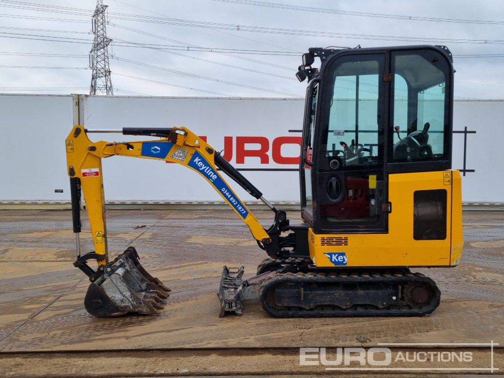 2020 JCB 16C-1 - 미니 굴삭기 : 사진 2 2020 JCB 16C-1 - 미니 굴삭기 : 사진 2