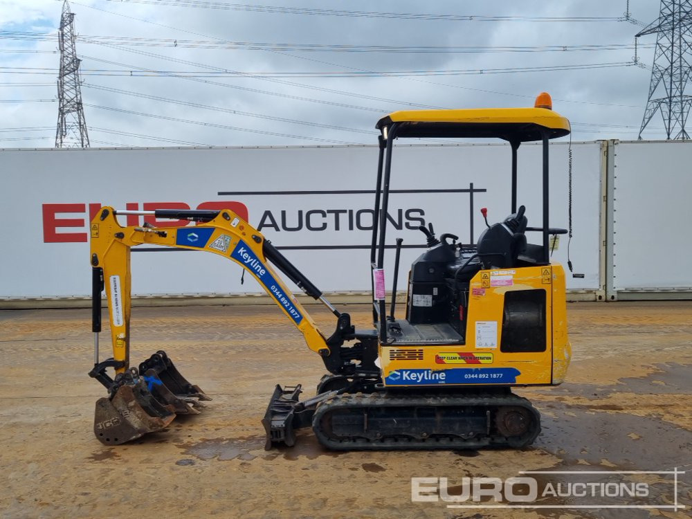2020 JCB 16C-1 - 미니 굴삭기 : 사진 2 2020 JCB 16C-1 - 미니 굴삭기 : 사진 2