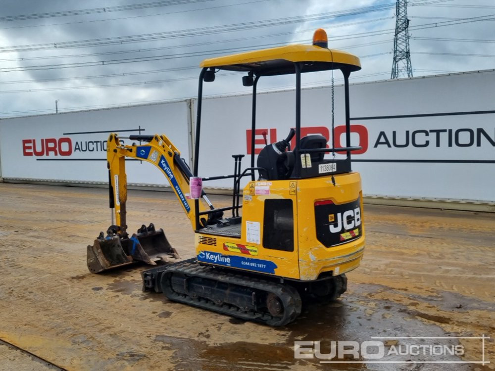2020 JCB 16C-1 - 미니 굴삭기 : 사진 3 2020 JCB 16C-1 - 미니 굴삭기 : 사진 3