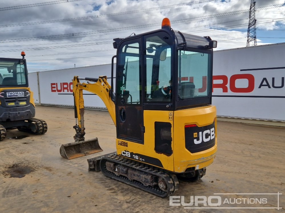 2020 JCB 16C-1 - 미니 굴삭기 : 사진 3 2020 JCB 16C-1 - 미니 굴삭기 : 사진 3