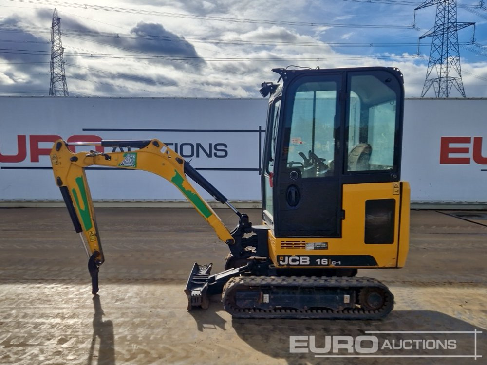 2020 JCB 16C-1 - 미니 굴삭기 : 사진 2 2020 JCB 16C-1 - 미니 굴삭기 : 사진 2