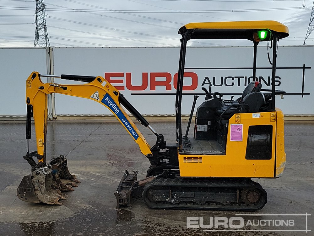 2020 JCB 16C-1 - 미니 굴삭기 : 사진 2 2020 JCB 16C-1 - 미니 굴삭기 : 사진 2
