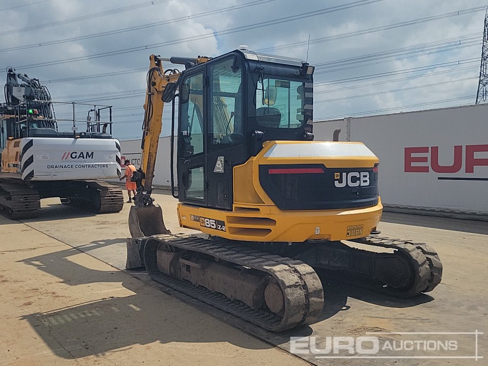 2020 JCB 85Z-2 - 미니 굴삭기 : 사진 3 2020 JCB 85Z-2 - 미니 굴삭기 : 사진 3