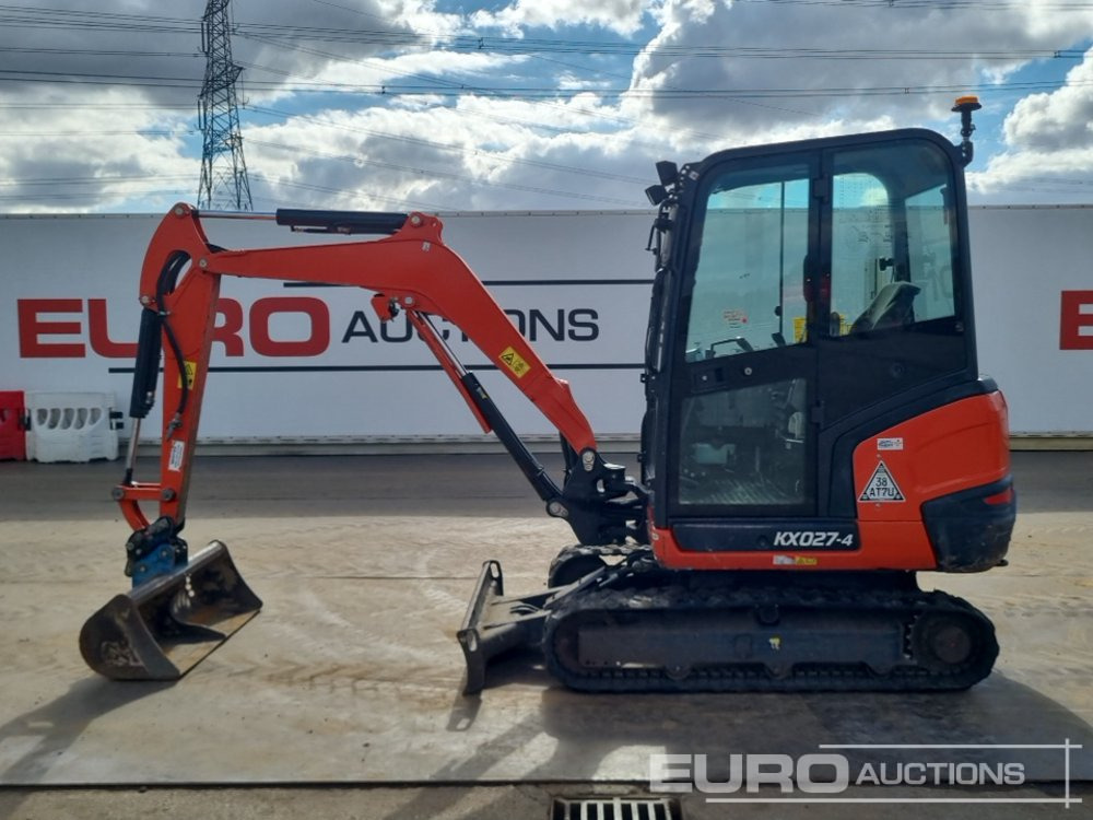 2020 Kubota KX027-4 - 미니 굴삭기 : 사진 2 2020 Kubota KX027-4 - 미니 굴삭기 : 사진 2