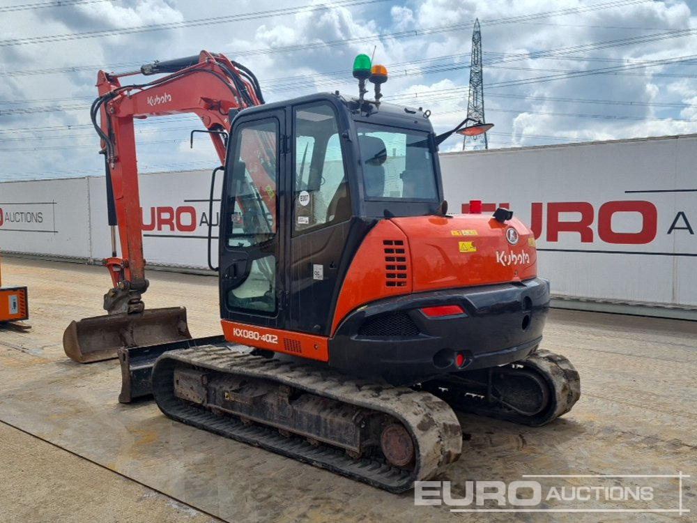 2020 Kubota KX080-4A2 - 미니 굴삭기 : 사진 3 2020 Kubota KX080-4A2 - 미니 굴삭기 : 사진 3