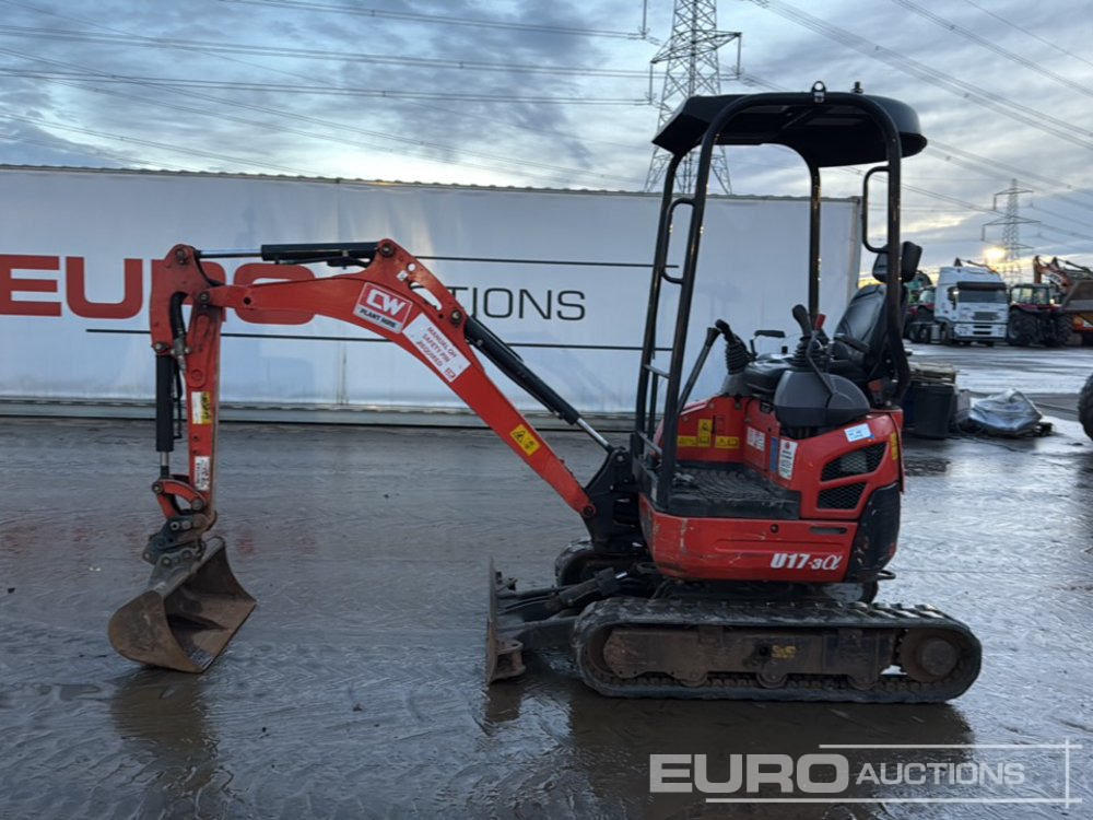 2020 Kubota U17-3A - 미니 굴삭기 : 사진 2 2020 Kubota U17-3A - 미니 굴삭기 : 사진 2