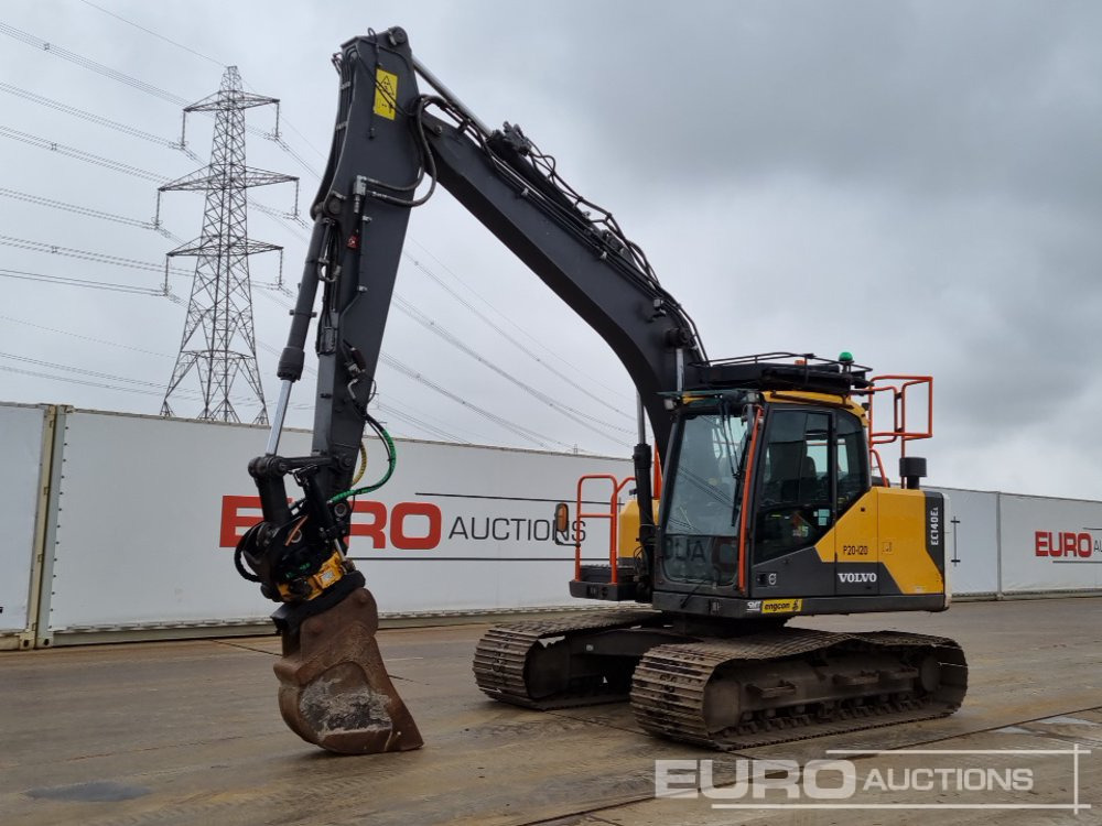 2020 Volvo EC140LC - 크롤러 굴삭기 : 사진 1 2020 Volvo EC140LC - 크롤러 굴삭기 : 사진 1