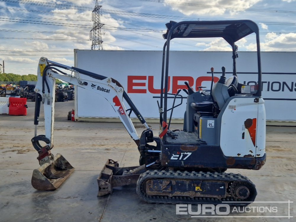 2021 Bobcat E17 - 미니 굴삭기 : 사진 2 2021 Bobcat E17 - 미니 굴삭기 : 사진 2