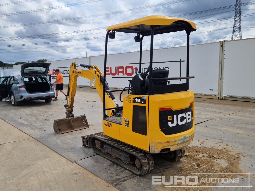 2021 JCB 16C-1 - 미니 굴삭기 : 사진 3 2021 JCB 16C-1 - 미니 굴삭기 : 사진 3