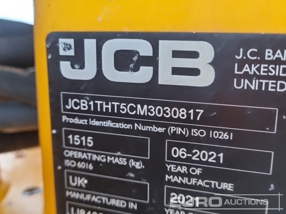 미니 덤프 2021 JCB 1T-2S5 : 사진 35 미니 덤프 2021 JCB 1T-2S5 : 사진 35