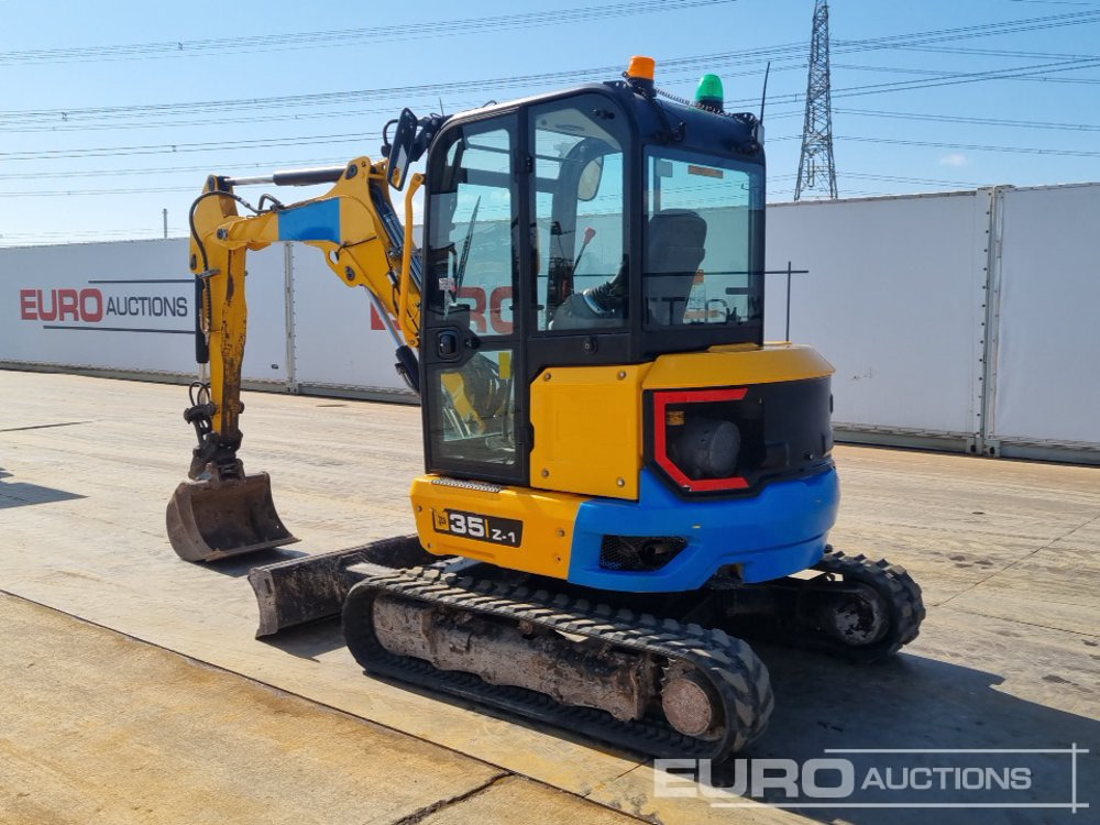 2021 JCB 35Z-1 - 미니 굴삭기 : 사진 3 2021 JCB 35Z-1 - 미니 굴삭기 : 사진 3