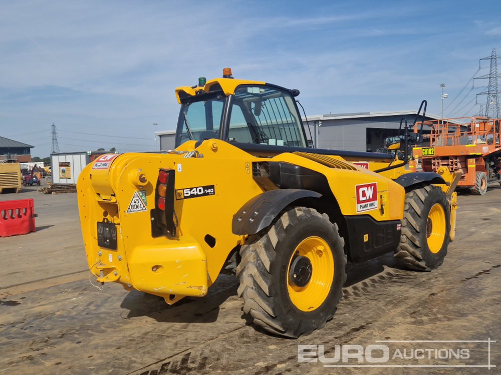 2021 JCB 540-140 Hi Viz - 텔레스코픽 핸들러 : 사진 5 2021 JCB 540-140 Hi Viz - 텔레스코픽 핸들러 : 사진 5