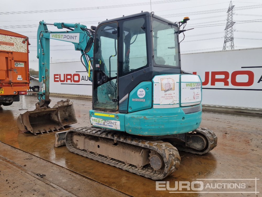2021 Kobelco SK55SRX-6E - 미니 굴삭기 : 사진 3 2021 Kobelco SK55SRX-6E - 미니 굴삭기 : 사진 3