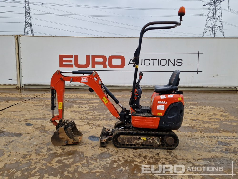 2021 Kubota K008-3 - 미니 굴삭기 : 사진 2 2021 Kubota K008-3 - 미니 굴삭기 : 사진 2