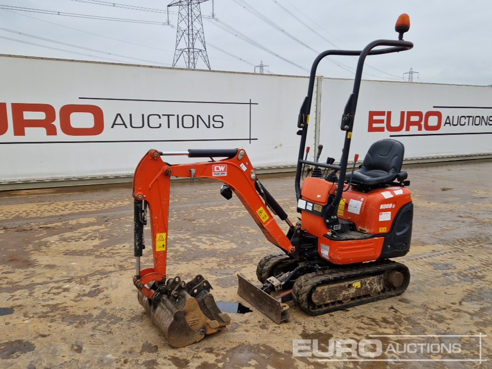 2021 Kubota K008-3 - 미니 굴삭기 : 사진 1 2021 Kubota K008-3 - 미니 굴삭기 : 사진 1