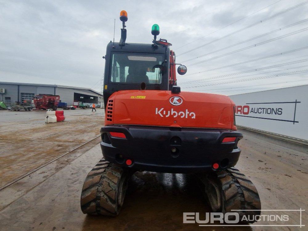 2021 Kubota KX080-4A2 - 미니 굴삭기 : 사진 4 2021 Kubota KX080-4A2 - 미니 굴삭기 : 사진 4