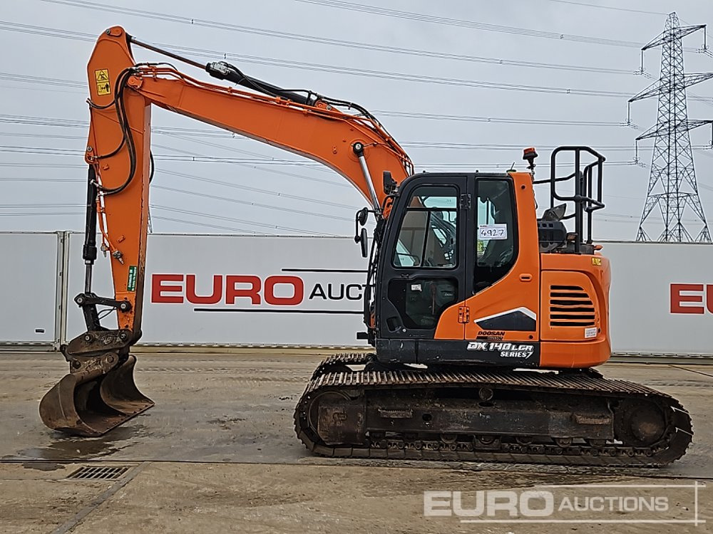 2022 Doosan DX140LCR-7 - 크롤러 굴삭기 : 사진 2 2022 Doosan DX140LCR-7 - 크롤러 굴삭기 : 사진 2