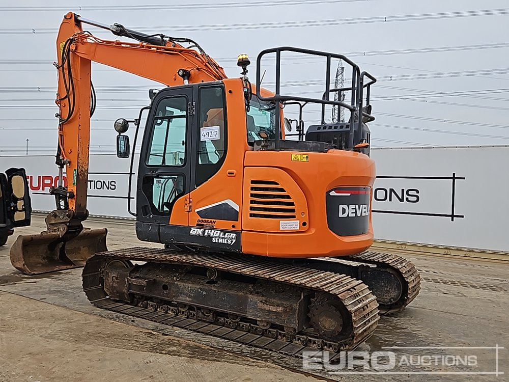 2022 Doosan DX140LCR-7 - 크롤러 굴삭기 : 사진 3 2022 Doosan DX140LCR-7 - 크롤러 굴삭기 : 사진 3