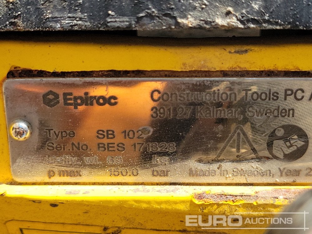 유압 해머 2022 Epiroc SB 102 : 사진 16
