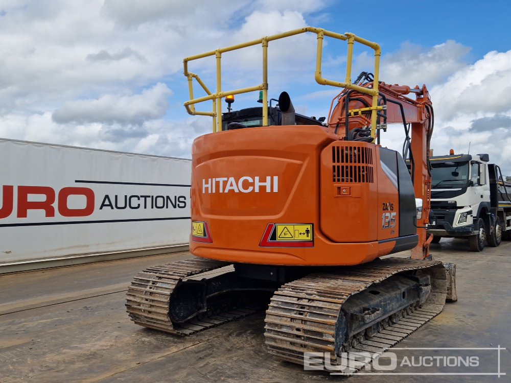 2022 Hitachi ZX135USBL-7 - 크롤러 굴삭기 : 사진 5 2022 Hitachi ZX135USBL-7 - 크롤러 굴삭기 : 사진 5
