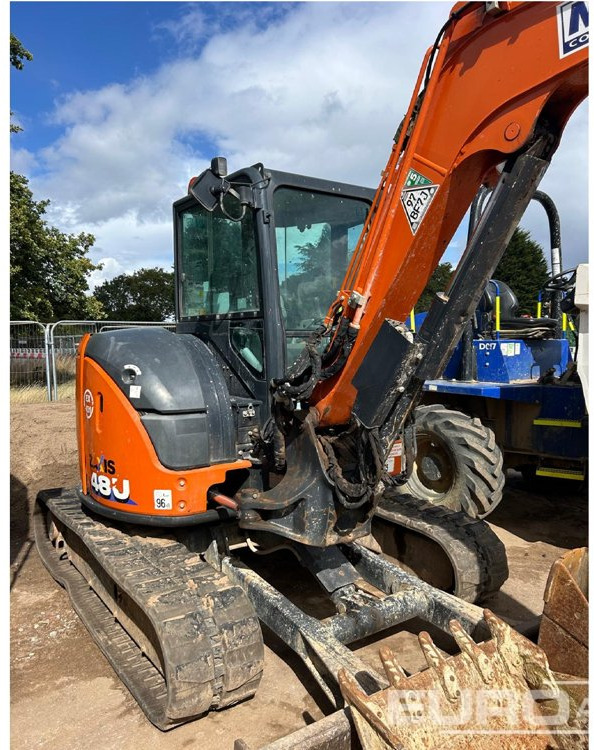2022 Hitachi ZX48U-6 CLR - 미니 굴삭기 : 사진 4 2022 Hitachi ZX48U-6 CLR - 미니 굴삭기 : 사진 4
