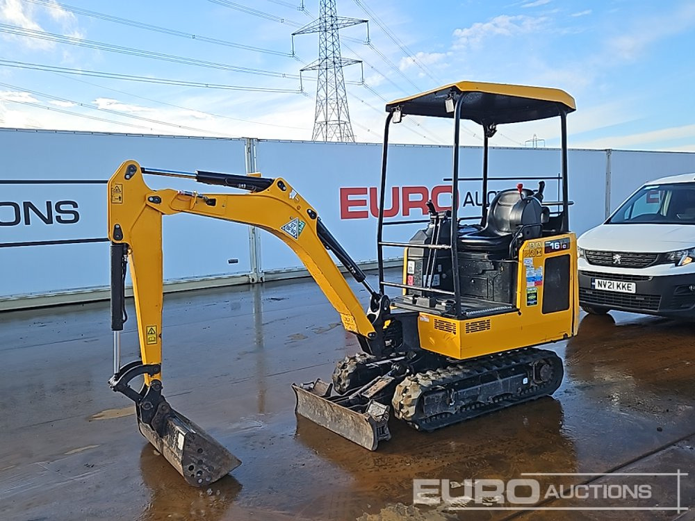 2022 JCB 16C-1 T3 - 미니 굴삭기 : 사진 1 2022 JCB 16C-1 T3 - 미니 굴삭기 : 사진 1