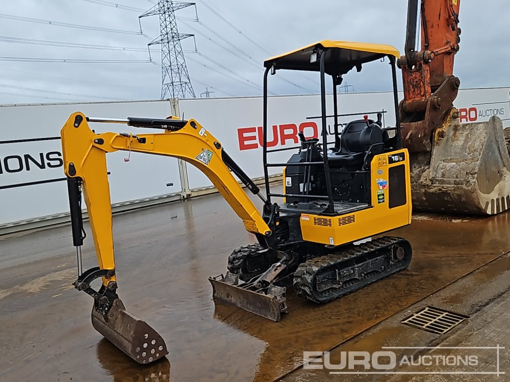 2022 JCB 16C-1 T3 - 미니 굴삭기 : 사진 1 2022 JCB 16C-1 T3 - 미니 굴삭기 : 사진 1