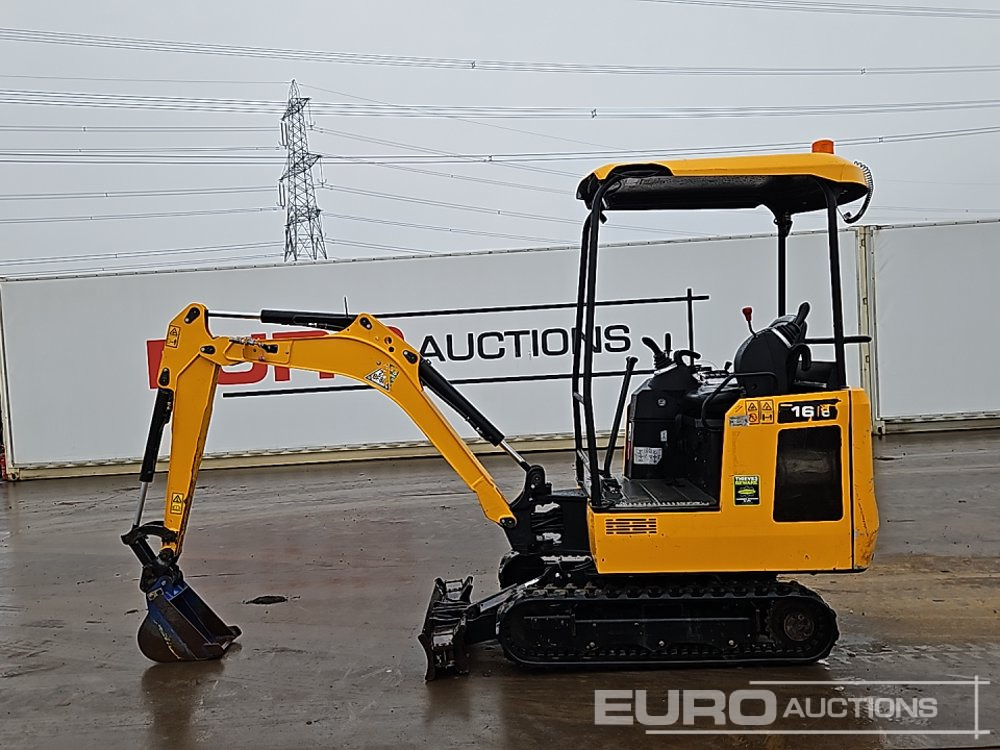 2022 JCB 16C-1 T3 - 미니 굴삭기 : 사진 2 2022 JCB 16C-1 T3 - 미니 굴삭기 : 사진 2