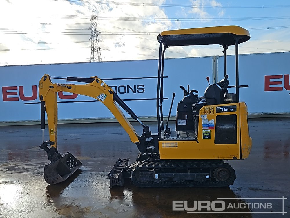 2022 JCB 16C-1 T3 - 미니 굴삭기 : 사진 2 2022 JCB 16C-1 T3 - 미니 굴삭기 : 사진 2