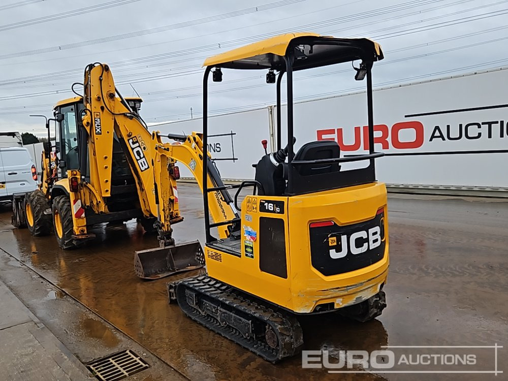 2022 JCB 16C-1 T3 - 미니 굴삭기 : 사진 3 2022 JCB 16C-1 T3 - 미니 굴삭기 : 사진 3