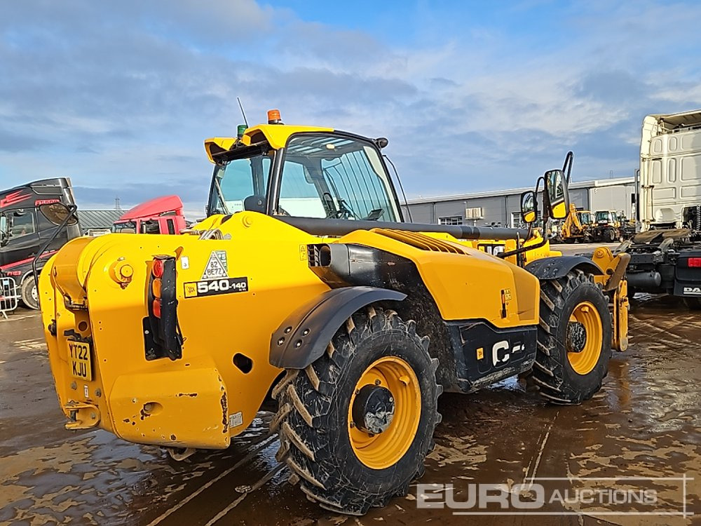 2022 JCB 540-140 Hi Viz - 텔레스코픽 핸들러 : 사진 5 2022 JCB 540-140 Hi Viz - 텔레스코픽 핸들러 : 사진 5