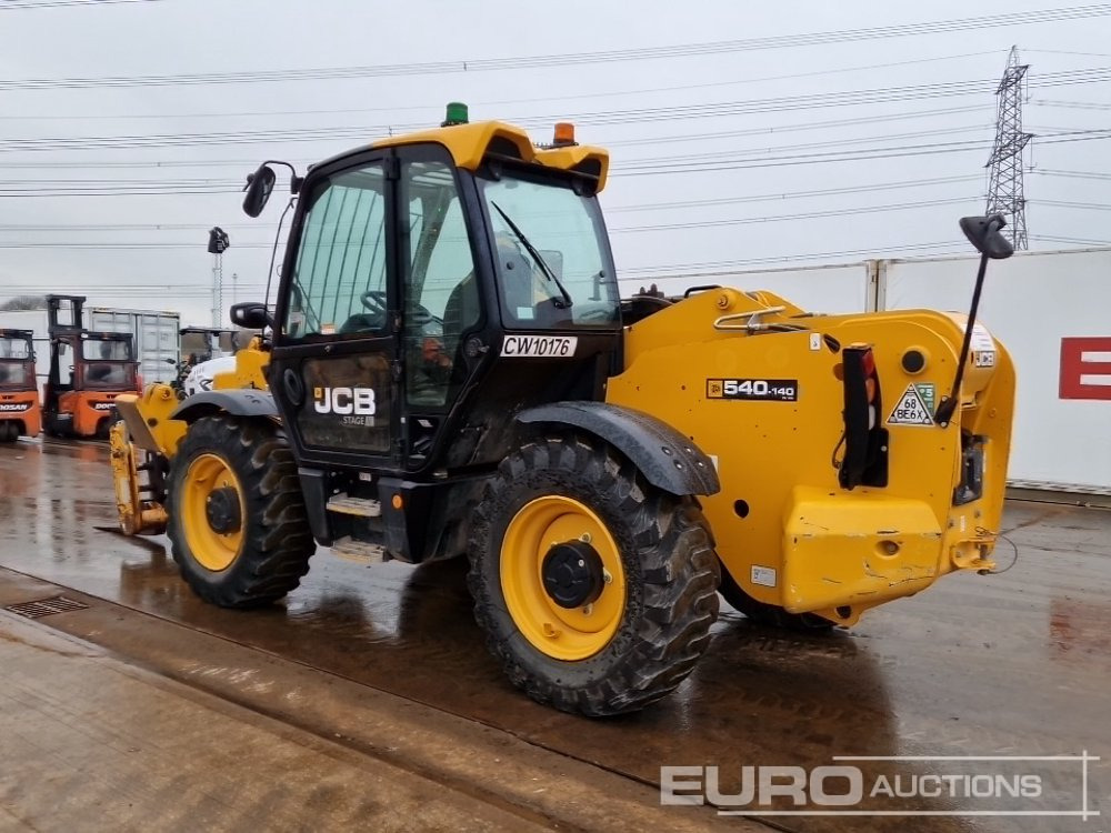 2022 JCB 540-140 Hi Viz - 텔레스코픽 핸들러 : 사진 3 2022 JCB 540-140 Hi Viz - 텔레스코픽 핸들러 : 사진 3