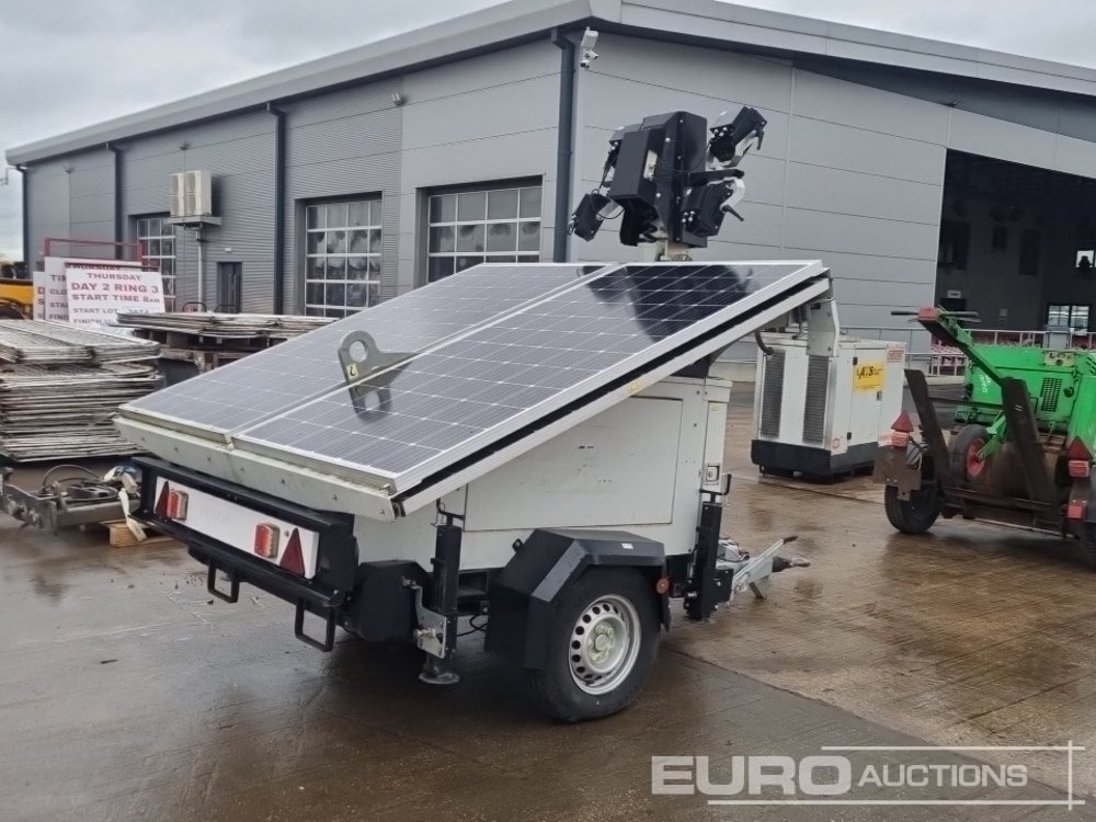 2022 Trime X-Solar Single Axle Solar Powered LED Lighting Tower - 조명 타워 : 사진 5 2022 Trime X-Solar Single Axle Solar Powered LED Lighting Tower - 조명 타워 : 사진 5