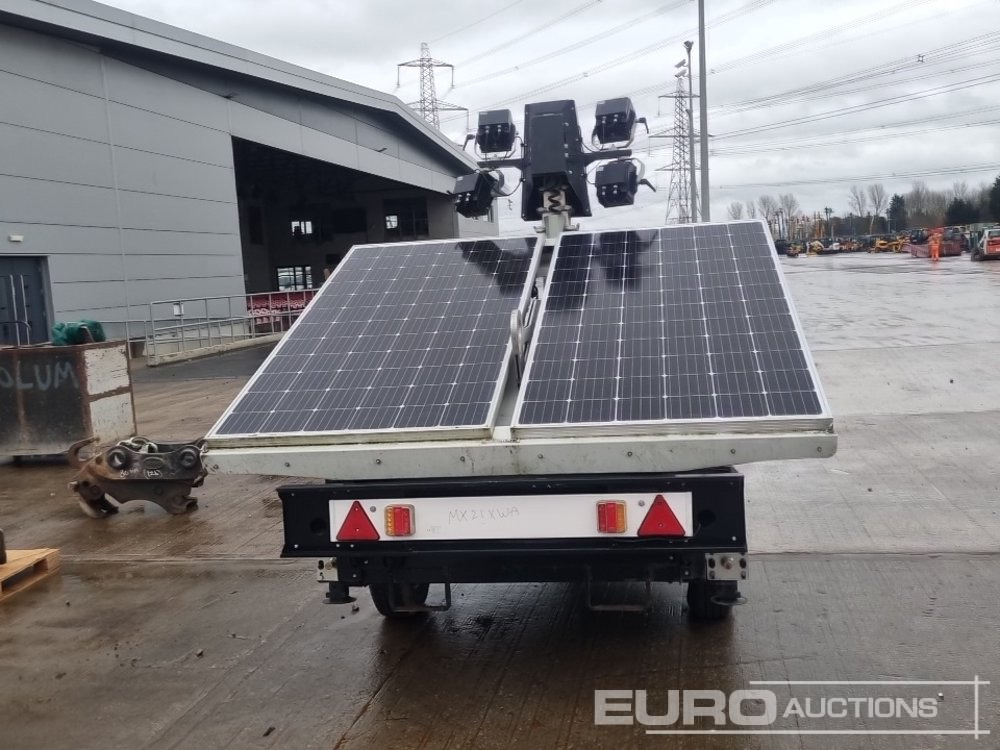 2022 Trime X-Solar Single Axle Solar Powered LED Lighting Tower - 조명 타워 : 사진 4 2022 Trime X-Solar Single Axle Solar Powered LED Lighting Tower - 조명 타워 : 사진 4