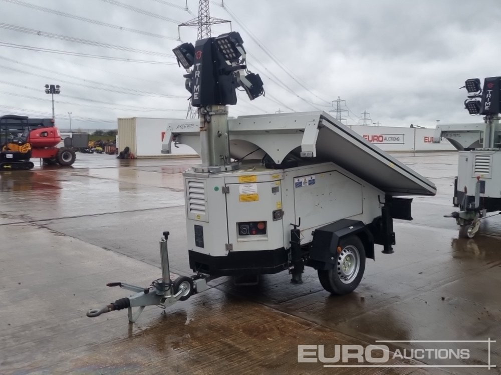 2022 Trime X-Solar Single Axle Solar Powered LED Lighting Tower - 조명 타워 : 사진 1 2022 Trime X-Solar Single Axle Solar Powered LED Lighting Tower - 조명 타워 : 사진 1