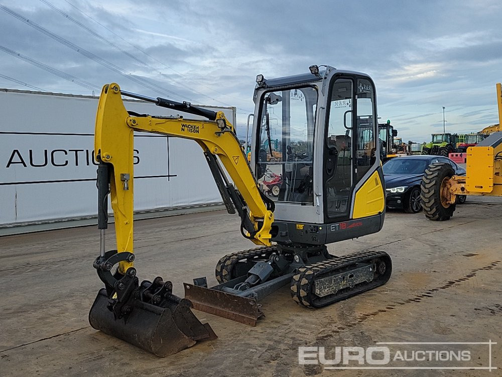 2022 Wacker Neuson ET18 - 미니 굴삭기 : 사진 1 2022 Wacker Neuson ET18 - 미니 굴삭기 : 사진 1