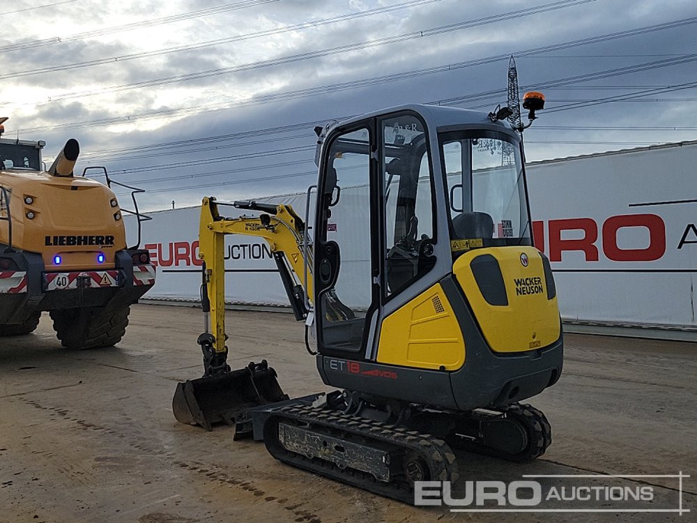 2022 Wacker Neuson ET18 - 미니 굴삭기 : 사진 3 2022 Wacker Neuson ET18 - 미니 굴삭기 : 사진 3