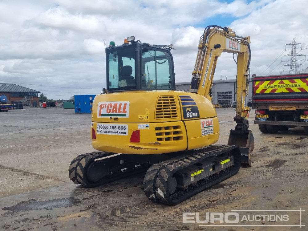 2023 Komatsu PC80MR-5 - 미니 굴삭기 : 사진 5 2023 Komatsu PC80MR-5 - 미니 굴삭기 : 사진 5