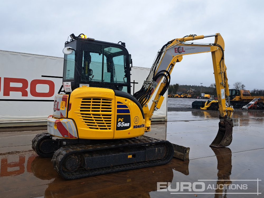2024 Komatsu PC55MR-5E0 - 미니 굴삭기 : 사진 5 2024 Komatsu PC55MR-5E0 - 미니 굴삭기 : 사진 5