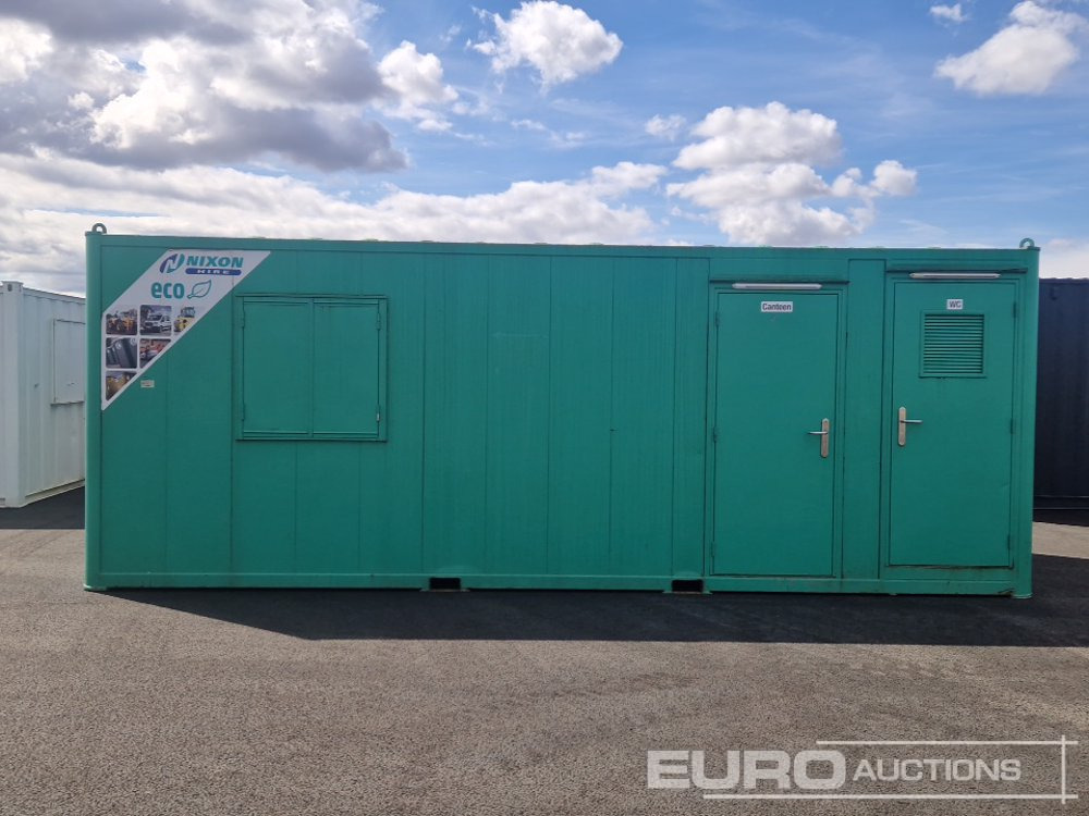 22' x 9' Welfare Unit, Drying Room, W/C, 6kVA Stephill Generator (Cannot Be Reconsigned) - 배송 컨테이너 : 사진 2 22' x 9' Welfare Unit, Drying Room, W/C, 6kVA Stephill Generator (Cannot Be Reconsigned) - 배송 컨테이너 : 사진 2
