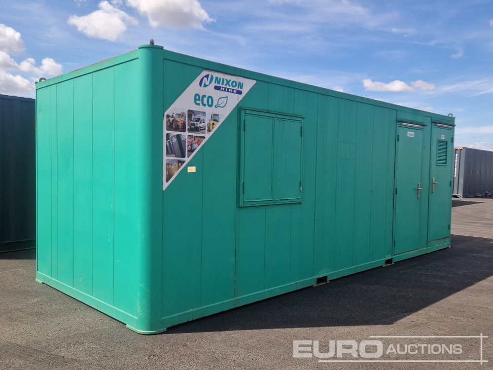 22' x 9' Welfare Unit, Drying Room, W/C, 6kVA Stephill Generator (Cannot Be Reconsigned) - 배송 컨테이너 : 사진 1 22' x 9' Welfare Unit, Drying Room, W/C, 6kVA Stephill Generator (Cannot Be Reconsigned) - 배송 컨테이너 : 사진 1
