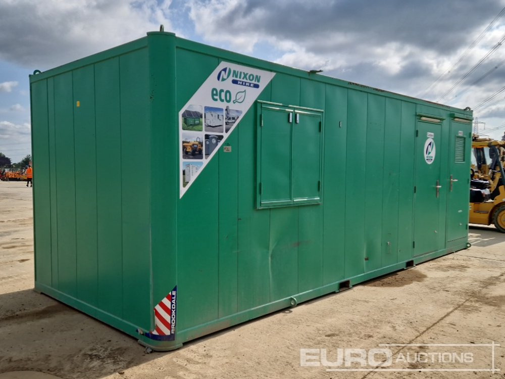 22' x 9' Welfare Unit, Stephill SSD6000VV2 6kVA Generator (Cannot Be Reconsigned) - 배송 컨테이너 : 사진 1 22' x 9' Welfare Unit, Stephill SSD6000VV2 6kVA Generator (Cannot Be Reconsigned) - 배송 컨테이너 : 사진 1