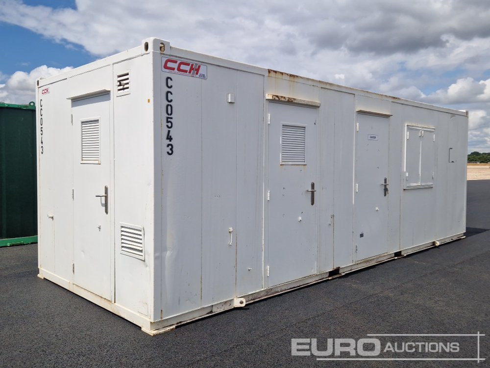 24' x 9' Welfare Unit, 6kVA Generator (Cannot Be Reconsigned) - 배송 컨테이너 : 사진 1 24' x 9' Welfare Unit, 6kVA Generator (Cannot Be Reconsigned) - 배송 컨테이너 : 사진 1